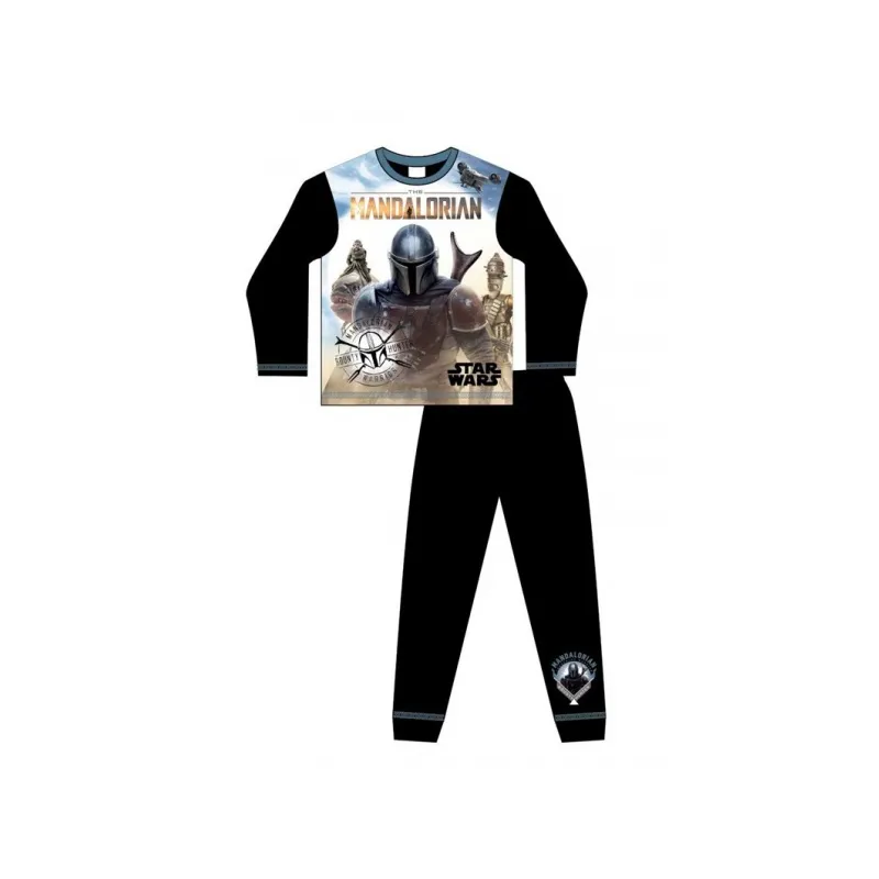 Chlapčenské bavlnené pyžamo STAR WARS Mandalorian - 6 rokov (116cm)
