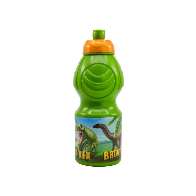 Plastová fľaša na pitie DINOSAUR T-REX, 400ml, 26232
