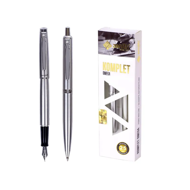 ZENITH Elegance, Luxusná sada / Guľôčkové pero 0,8mm + Plniace pero, krabička, 7600202