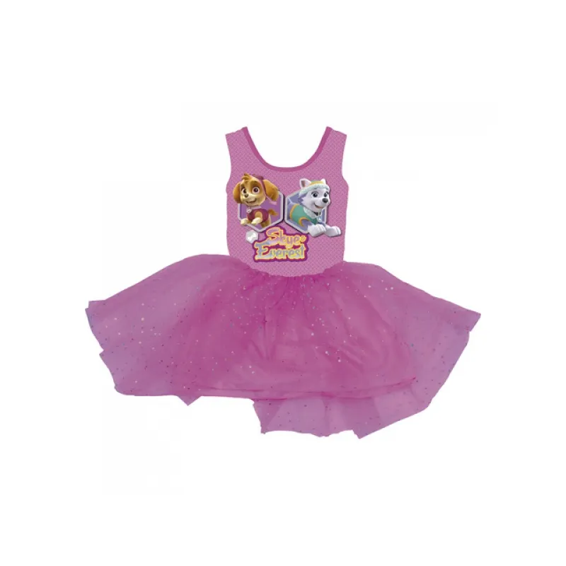 Tanečné tutu šaty / body PAW PATROL - 2 roky (92cm)
