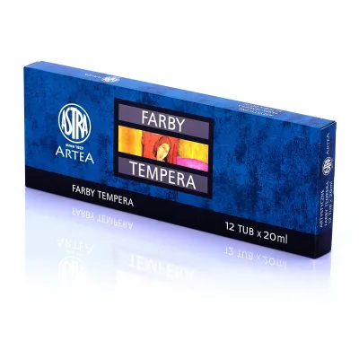 ARTEA Temperové barvy Profi 12x20ml, 83414900