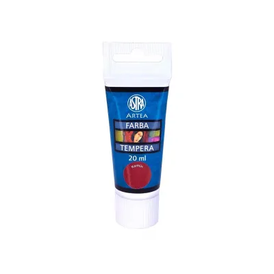 Artea profesionálna temperová farba 20ml - Karmínová červená