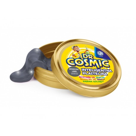 DR.COSMIC Inteligentná metalická plastelína Cosmic Lava / Grafitová 80g, 336117006