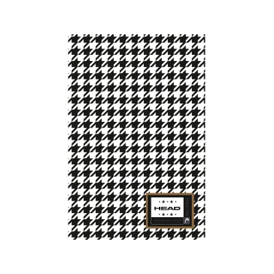 Poznámkový blok B5 HEAD Cross, HD-163,160 listů, čtverečkovaný (5x5mm)