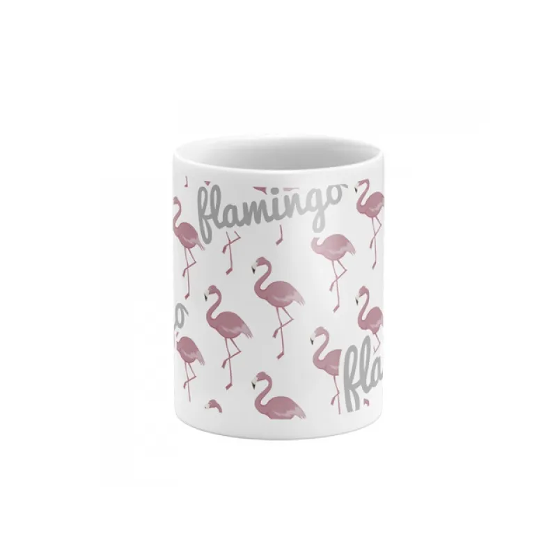 ZASKA Keramický hrnček 320ml FLAMINGO