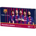 Školská plastelína FC BARCELONA FC-216, 12 farieb, 303218005