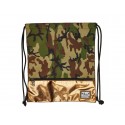Luxusné vrecúško / taška na chrbát HASH, Gold Army, HS-127, 507019015