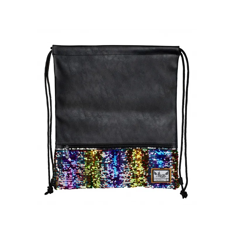 Luxusní sáček / taška na záda HASH, Gold Sequins, HS-139, 507019024 Luxusní sáček / taška na záda HASH, Gold Sequins, HS-139, 507019024
