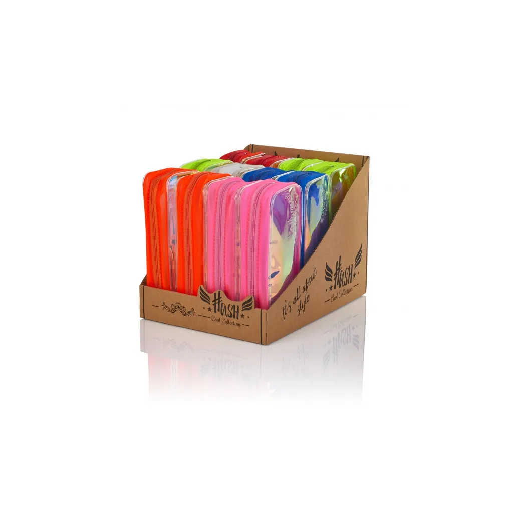 HASH Holografický penál / pouzdro, mix barev, HS-98, 505019088