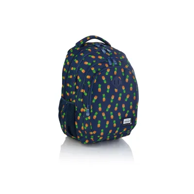 HEAD Studentský / školní batoh Blue Pineapple, HD-252, 502019030 HEAD Studentský / školní batoh Blue Pineapple, HD-252, 502019030