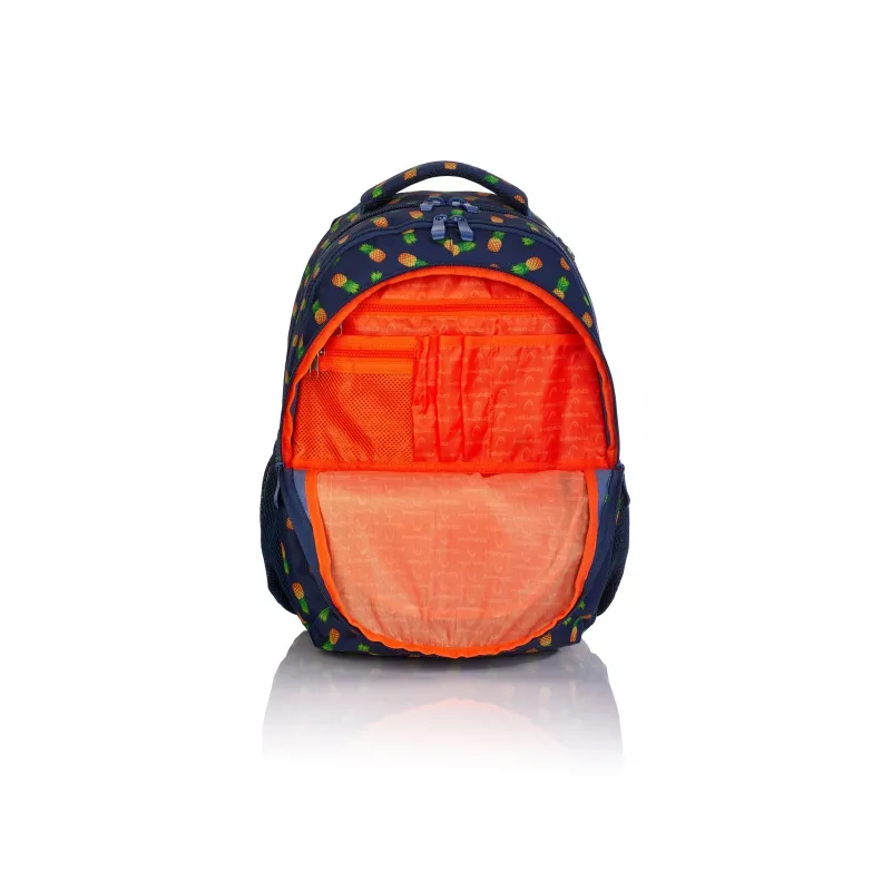 HEAD Studentský / školní batoh Blue Pineapple, HD-252, 502019030 HEAD Studentský / školní batoh Blue Pineapple, HD-252, 502019030