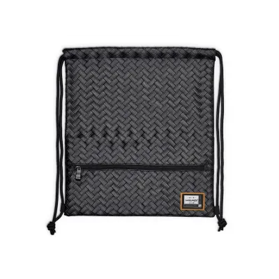 Luxusné koženkové vrecúško / taška na chrbát HEAD Black, HD-350, 507019016