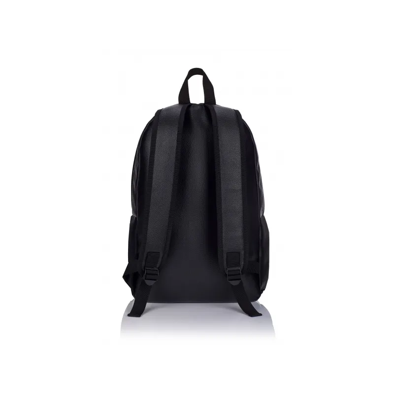 Stylový koženkový batoh HEAD Black Silver, HD-353, 502019086 Stylový koženkový batoh HEAD Black Silver, HD-353, 502019086