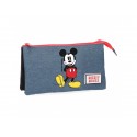 Tříkomorový penál / pouzdro MICKEY MOUSE, 4374361