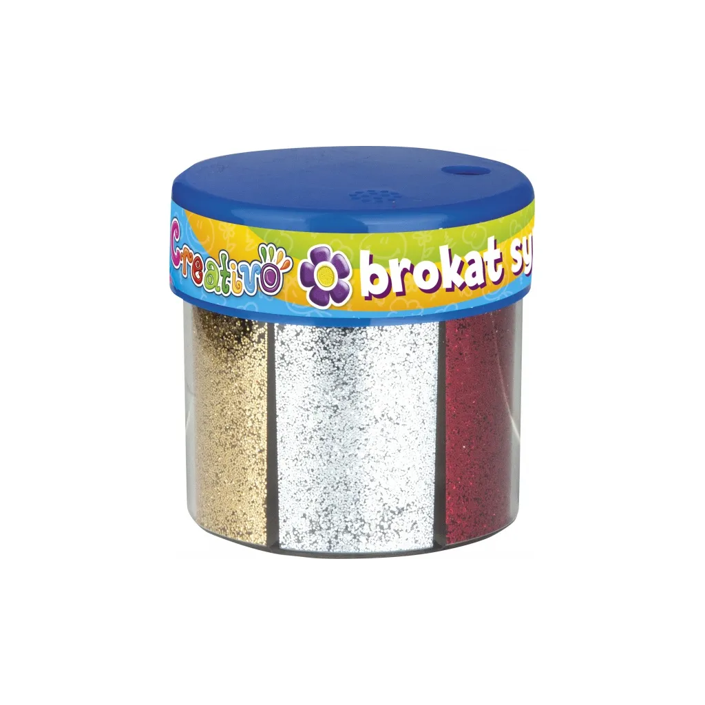 CREATIVO Sypké trblietky 6 farieb BASIC 50g, 335114001