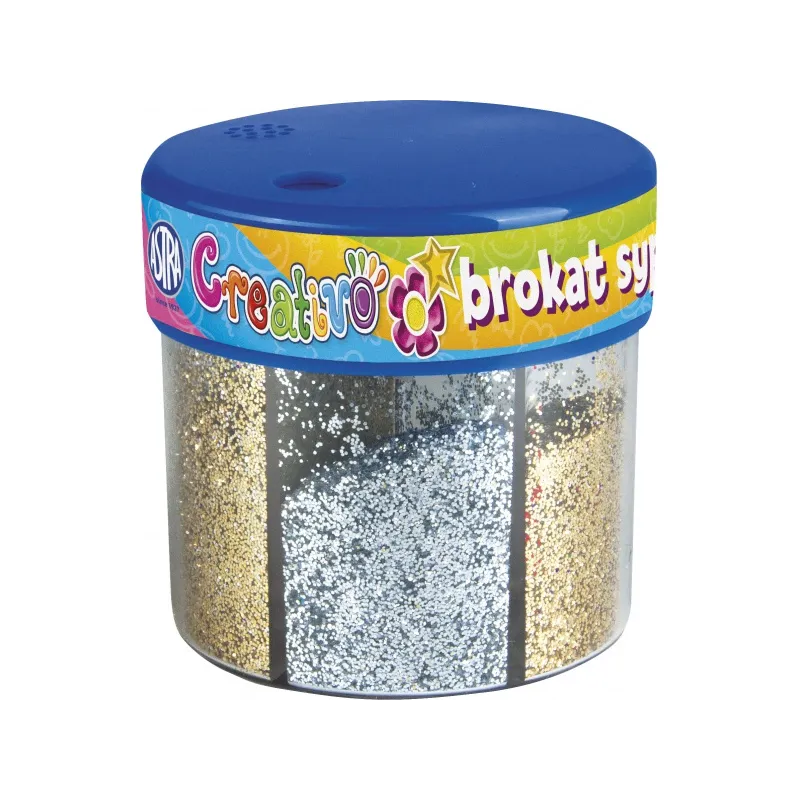 CREATIVO Sypké trblietky 2 farby METALIC 50g, 335116001 CREATIVO Sypké trblietky 2 farby METALIC 50g, 335116001