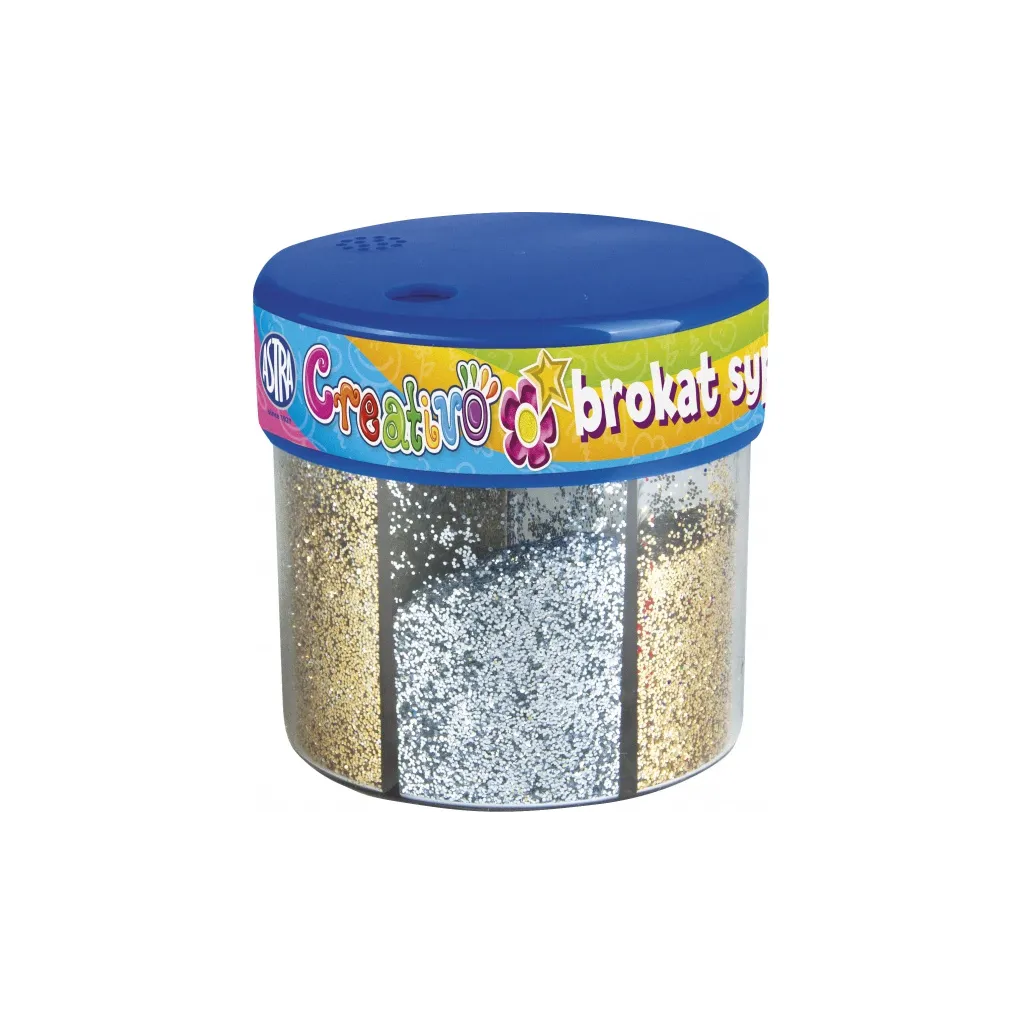 CREATIVO Sypké trblietky 2 farby METALIC 50g, 335116001