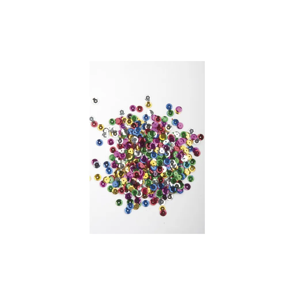 Flitrové konfety Astra Creativo okrúhle 100 g – mix farieb