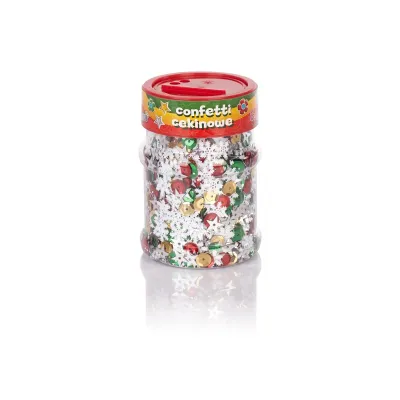 CREATIVO Dekoračné flitre VIANOCE Mix 100g , 335116004 CREATIVO Dekoračné flitre VIANOCE Mix 100g , 335116004