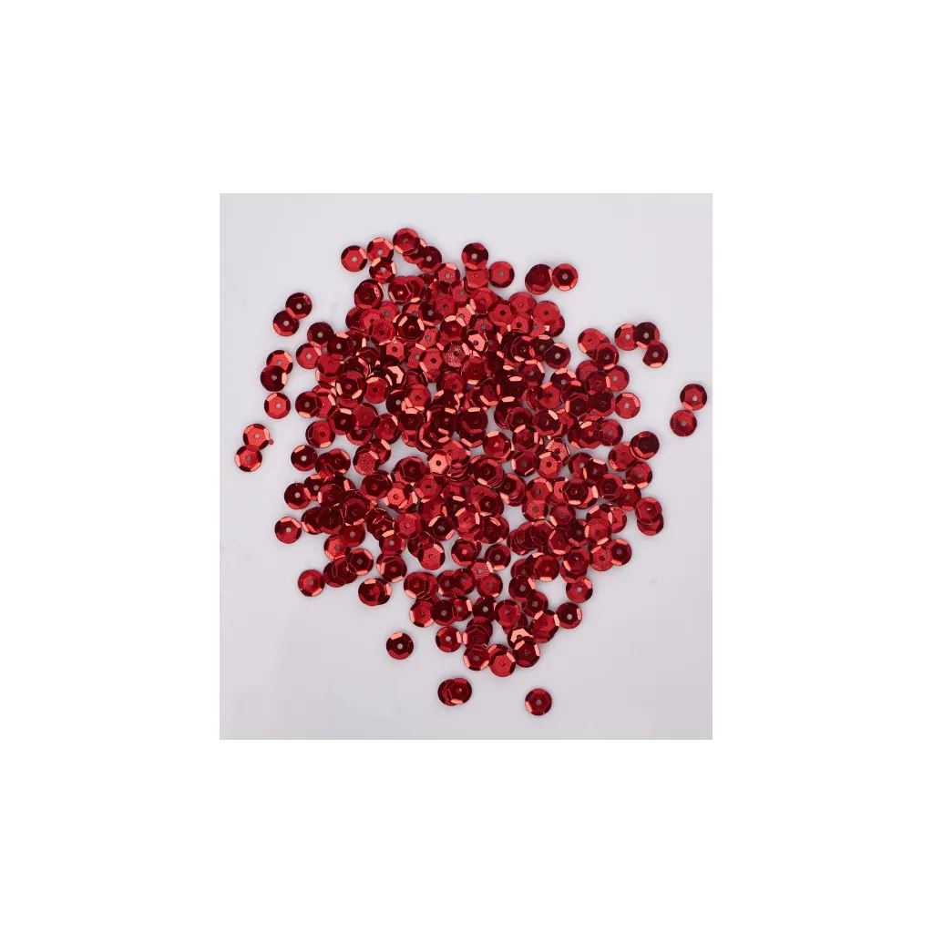 CREATIVO Dekoračná sada (konfety, flitre, korálky, kryštáliky) RUBÍN, 335117005