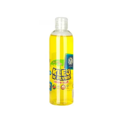 ASTRA Tekuté transparentní lepidlo SLIME PVA Žluté, 250ml, 401119007