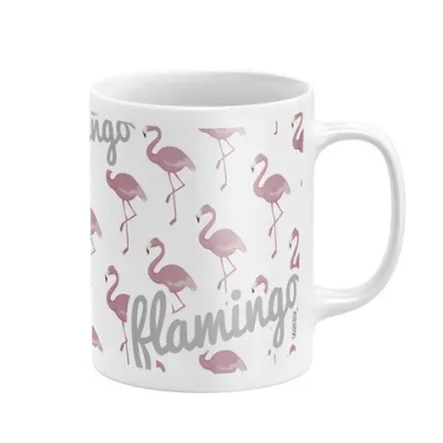 ZASKA Keramický hrnek 320ml FLAMINGO ZASKA Keramický hrnek 320ml FLAMINGO