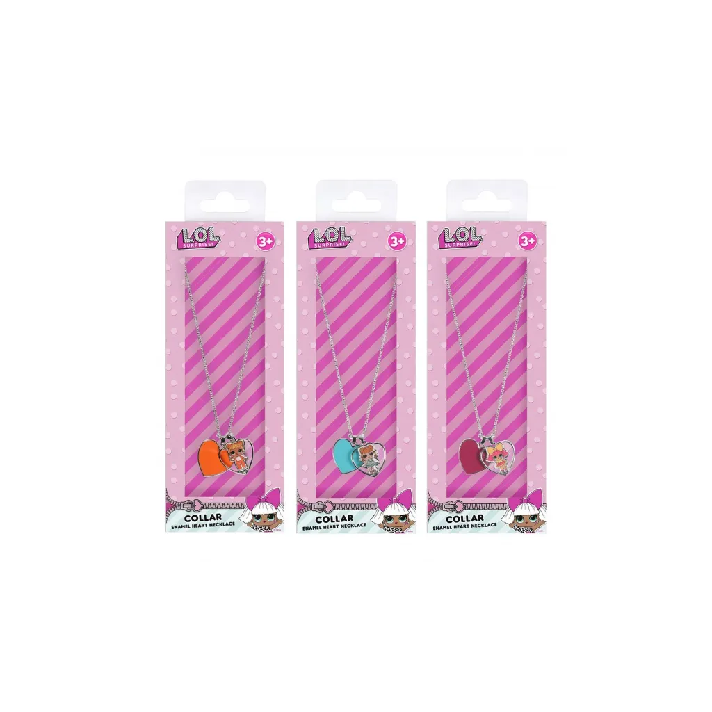 Dievčenský náhrdelník s príveskom L.O.L. Surprise Oranžový, 2500001118