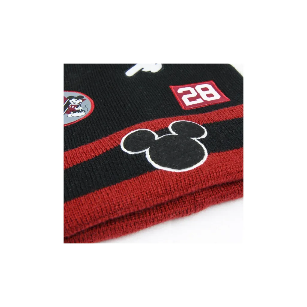 Chlapčenská zimná čiapka s aplikáciami MICKEY MOUSE, 2200004291