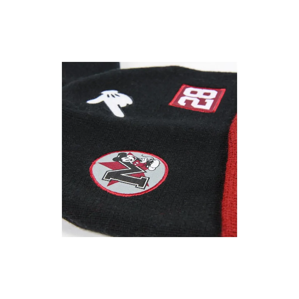 Chlapčenská zimná čiapka s aplikáciami MICKEY MOUSE, 2200004291