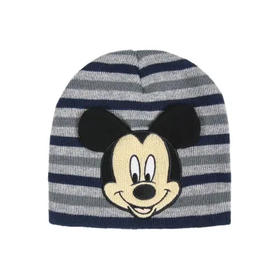 Chlapčenská zimná čiapka s aplikáciami MICKEY MOUSE, 2200004415 Chlapčenská zimná čiapka s aplikáciami MICKEY MOUSE, 2200004415