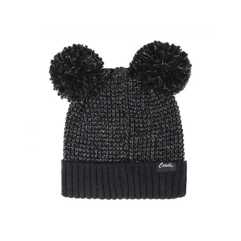 Dětská zimní čepice s aplikacemi MINNIE MOUSE, 2200004292 Dětská zimní čepice s aplikacemi MINNIE MOUSE, 2200004292