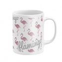 ZASKA Keramický hrnek 320ml FLAMINGO