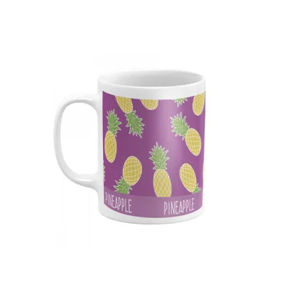 ZASKA Keramický hrnek 320ml PINEAPPLE ZASKA Keramický hrnek 320ml PINEAPPLE