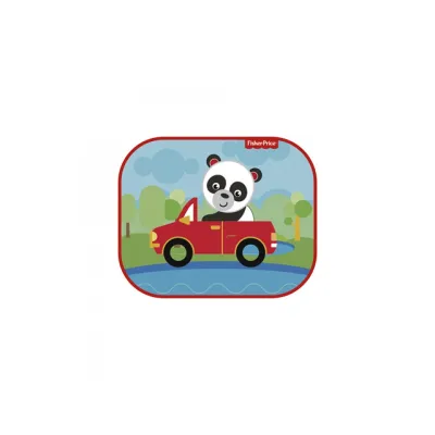 FISHER-PRICE Sluneční clona pro děti do auta + omalovánka PANDA, FP10169 FISHER-PRICE Sluneční clona pro děti do auta + omalovánka PANDA, FP10169