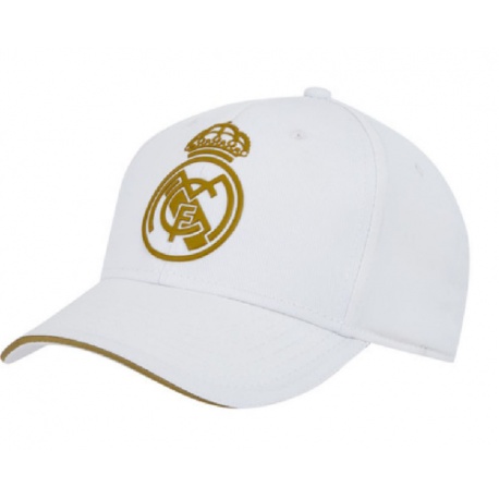 Junior šiltovka REAL MADRID C.F. White/Gold 52cm