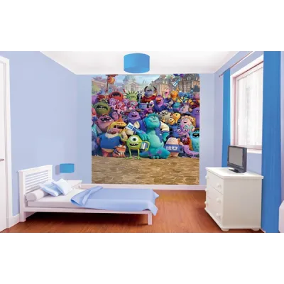 WALLTASTIC Fototapeta 203 x 243cm MONSTERS UNIVERSITY, 42803