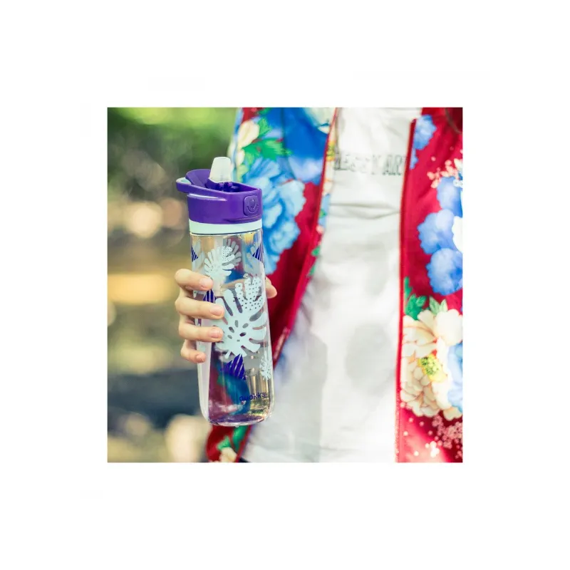 Quokka Sip, Športová plastová fľaša s výsuvným náustkom TROPICOOL 830ml, 06963