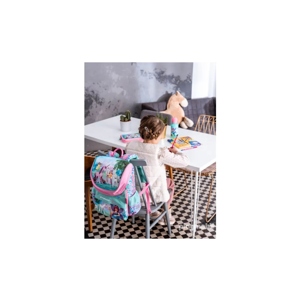 Školní anatomický batoh pro první stupeň PLAYMOBIL Fairies, PL-17, 502020093