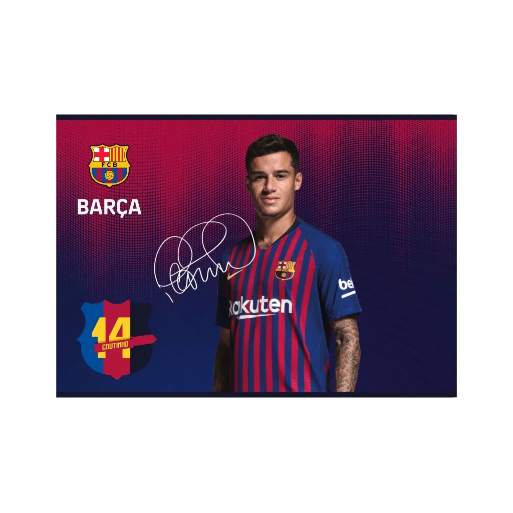 Náčrtník / skicár A4, 20 listov FC BARCELONA, mix motívov, 106019001