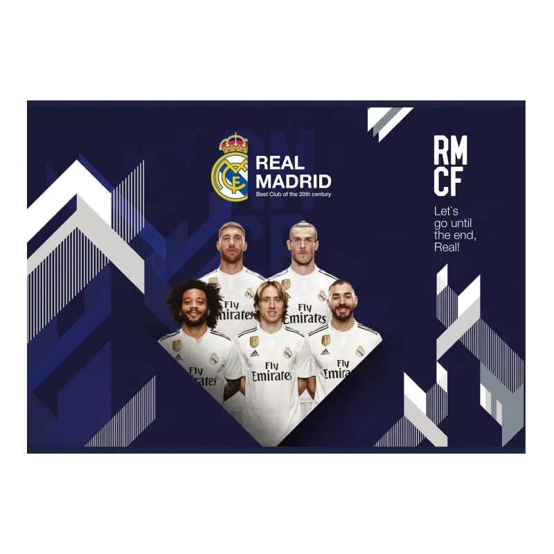 Náčrtník / skicář A4, 20 listů REAL MADRID CF, mix motivů, 106019002 Náčrtník / skicář A4, 20 listů REAL MADRID CF, mix motivů, 106019002