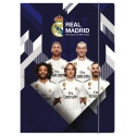 Odkládací mapa se 3 klopami a gumičkou, A4, REAL MADRID CF, mix motivů, 108019005