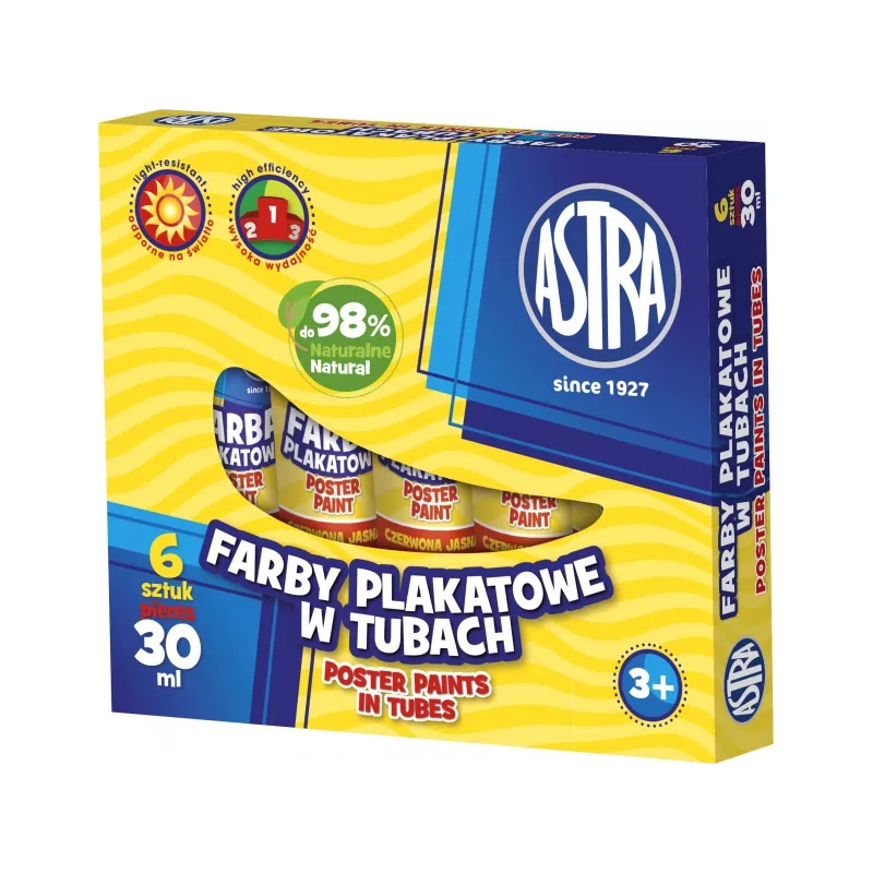 ASTRA Temperová barva v tubě 30ml TĚLOVÁ, 301120001 ASTRA Temperová barva v tubě 30ml TĚLOVÁ, 301120001