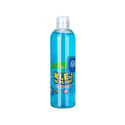 ASTRA Tekuté transparentní lepidlo SLIME PVA Modré, 250ml, 401119009