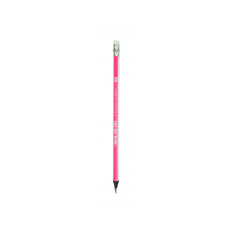 ASTRA, 4ks Obyčajná ceruzka z čierneho dreva s gumou, tvrdosť HB, blister, 206120017