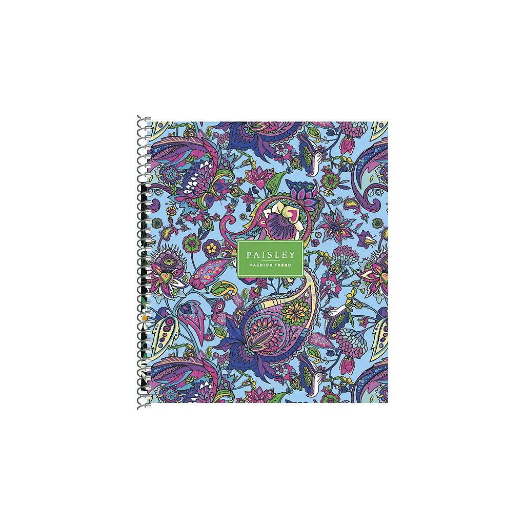 SHKOLYARYK Designový blok se spirálou B5, 80 listů, čtverečkovaný, mix motivů, 104020020