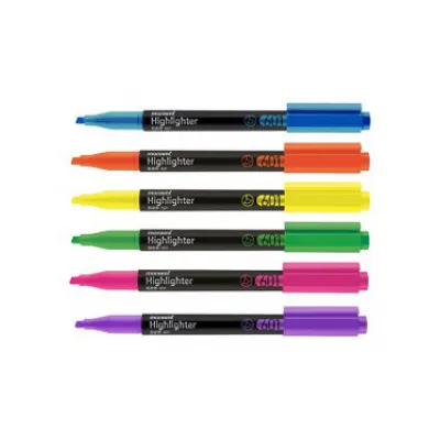 MONAMI Sada zvýrazňovačů 601, 1-4mm, klínový hrot, 4ks, 20600675700 MONAMI Sada zvýrazňovačů 601, 1-4mm, klínový hrot, 4ks, 20600675700