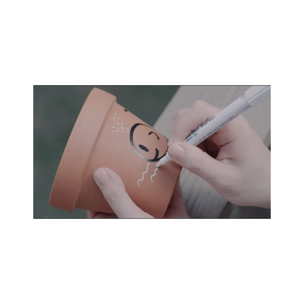 MONAMI Permanentní zahradní popisovač, GARDEN MARKER 450, Černý, 20801555020