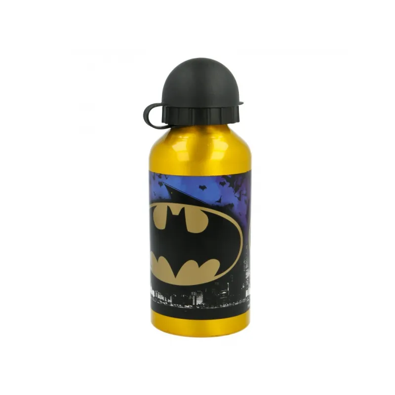 Hliníková fľaša na pitie BATMAN, 400ml, 85534