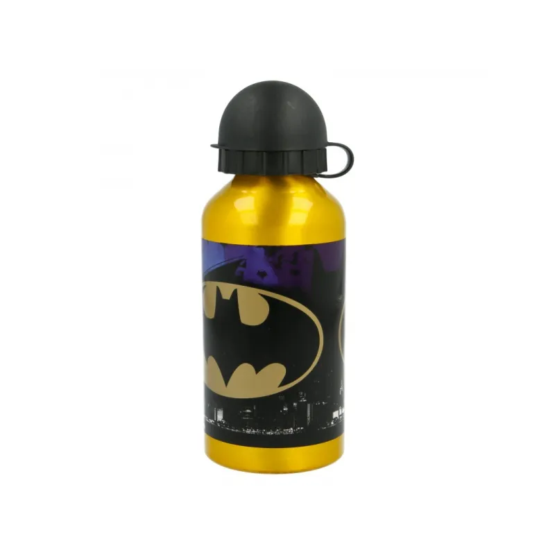 Hliníková láhev na pití BATMAN, 400ml, 85534 Hliníková láhev na pití BATMAN, 400ml, 85534