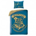 Obojstranné bavlnené obliečky Halantex HARRY POTTER, 140/200+70/90, HP-8089BL